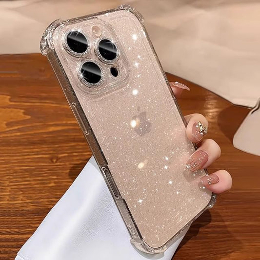 Glitter iPhone Case Transparent