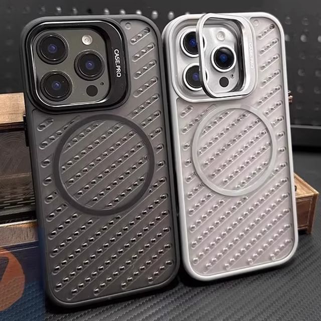 Perforated Magnetic Phone Case - Compatible with iPhone and MagSafe