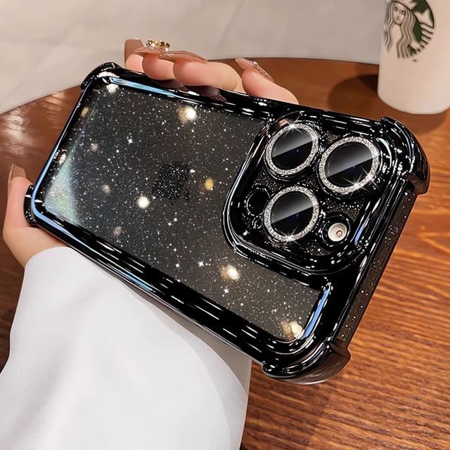 Glitter iPhone Case Transparent