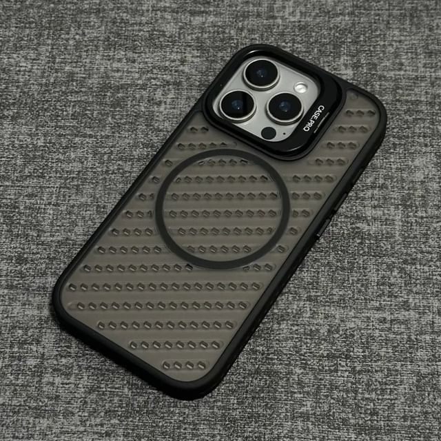 Perforated Magnetic Phone Case - Compatible with iPhone and MagSafe