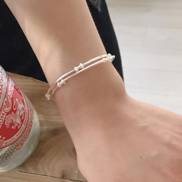 925 ブレスレット スターリングパール ナチュラルシルバー