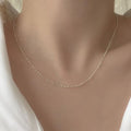 Silver Necklace 925 Sterling Dainty