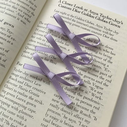 クリップ3：シンプルなリボンヘアセット