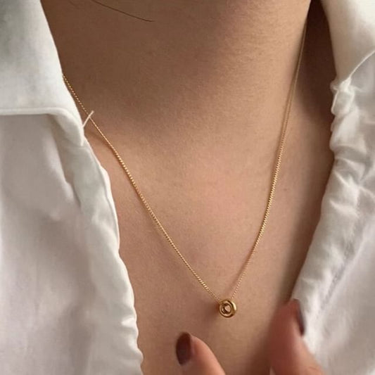 スターリングシルバーネックレスペンダントビーズ