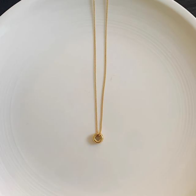 スターリングシルバーネックレスペンダントビーズ