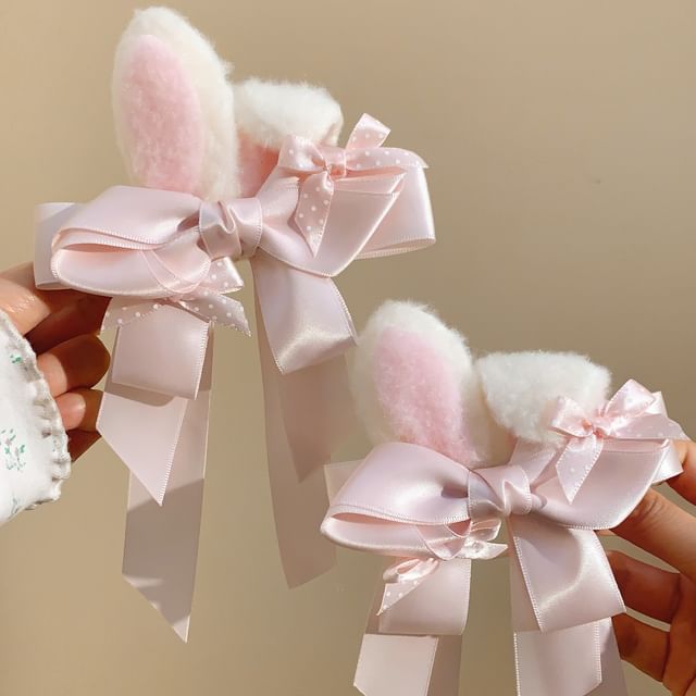 / Haar-Ohr-Hasen-Clip-Schleifen-Set