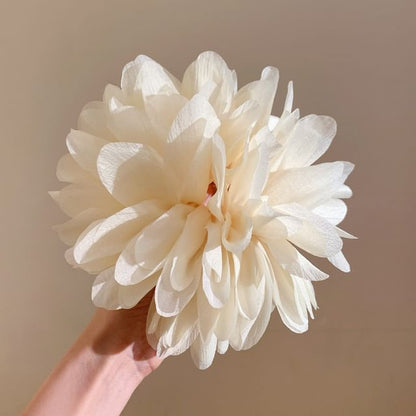 Scrunchie Mesh Flower