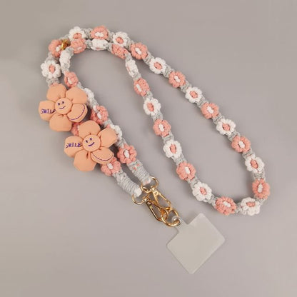 Telefonpad mit Lanyard-Blume