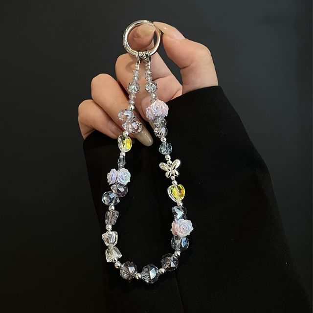 Handy-Lanyard-Pad mit Blume