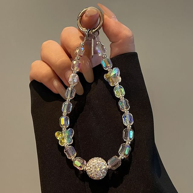 Lanyard Butterfly Phone Beaded