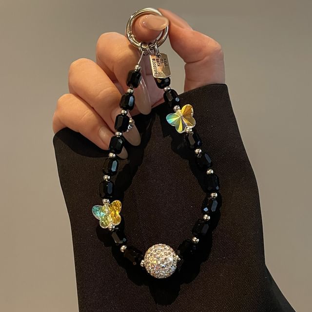 Lanyard Butterfly Phone Beaded