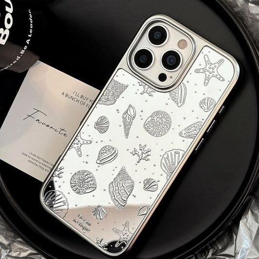 Phone Pattern Case Seashell