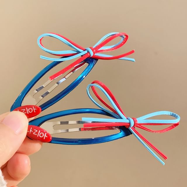 Set Clip Schleife Haar