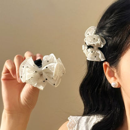 爪先ドットヘアセット