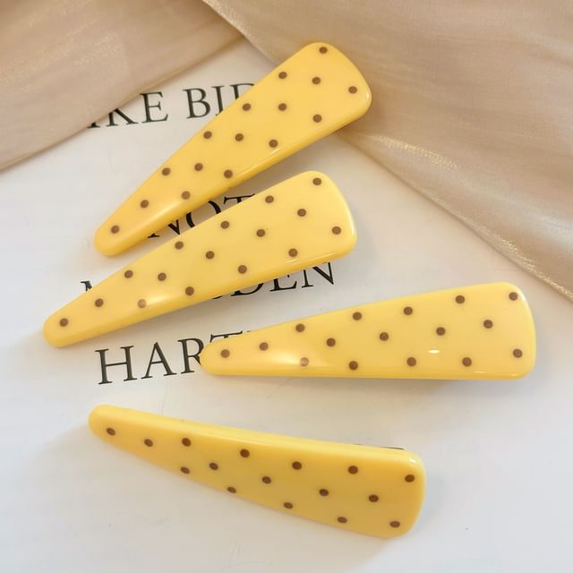 / Set Haarspange mit Punkten