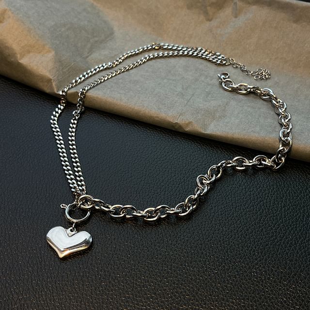 Necklace Heart Pendant