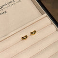 925 Silber Sterling Ohrstecker Bean
