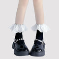 Lace (Various Trim High Socks Knee Designs)