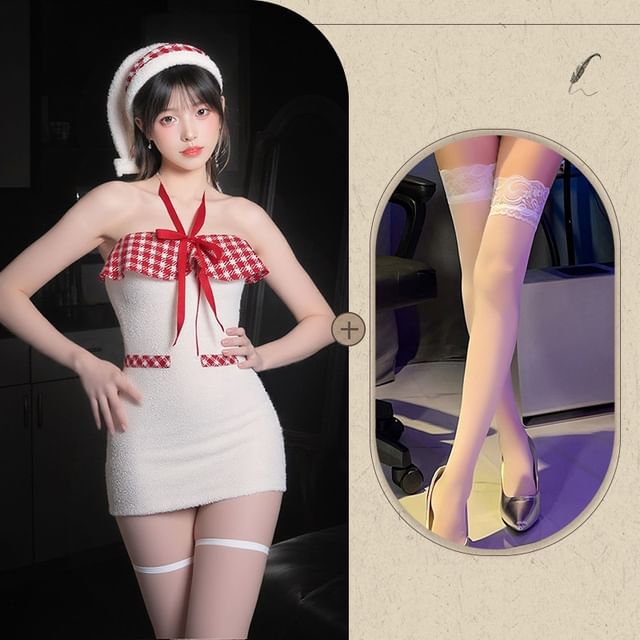 Christmas Elf Lingerie Costume Set