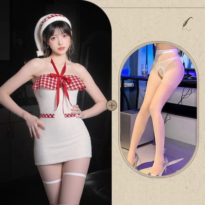 Christmas Elf Lingerie Costume Set
