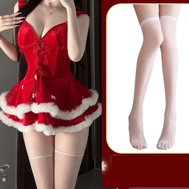 Christmas Girl Lingerie Costume Set