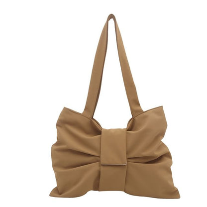 Plain Fabric Shoulder Bag