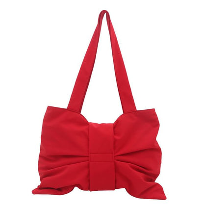 Plain Fabric Shoulder Bag