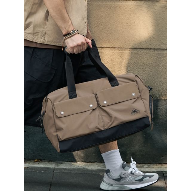 Two-Tone Carryall Bag