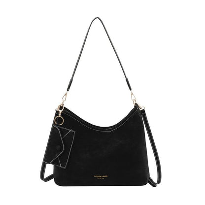 Faux Leather Crossbody Shoulder Bag