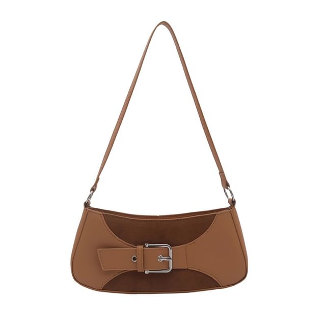 Buckled Shoulder Bag