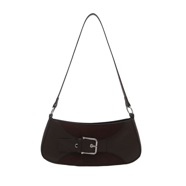 Buckled Shoulder Bag