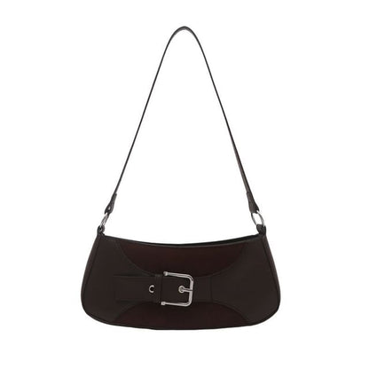 Buckled Shoulder Bag