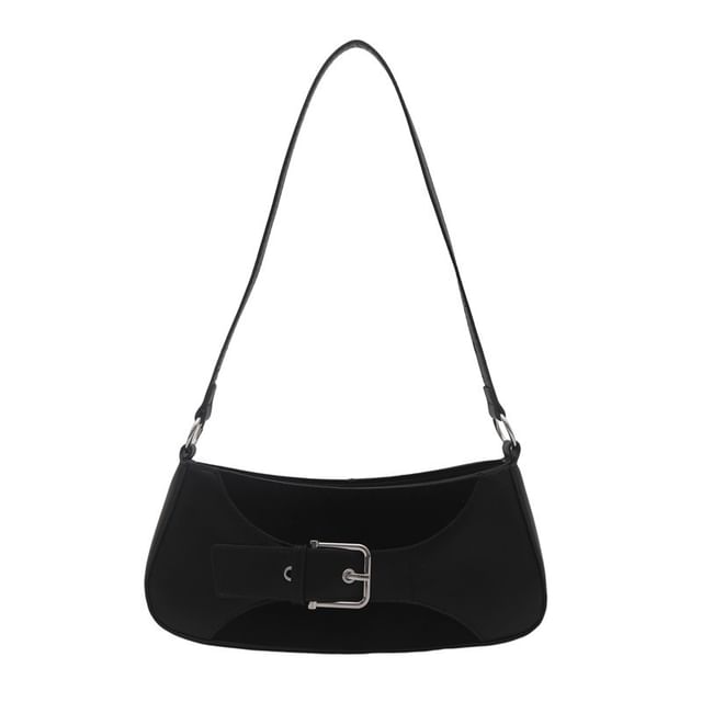 Buckled Shoulder Bag
