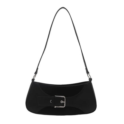 Buckled Shoulder Bag