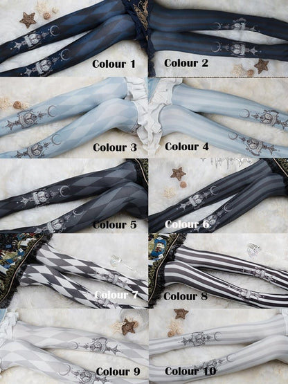 ミグナイト シロウス ダイヤモンド ラティス 太ももストッキング