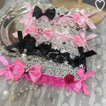 Doll Fashion Lace 3-color Hair Hime Gyaru Accessories - BJD