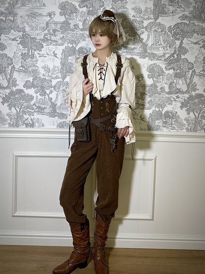 Coffee / Bag Black Waist