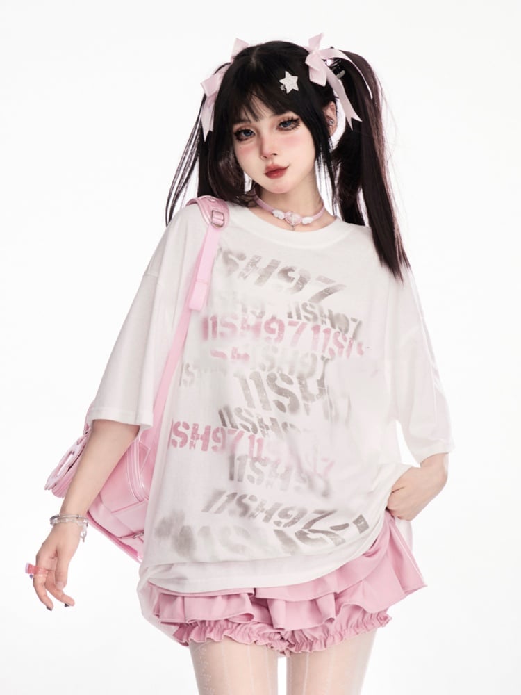 Bloomers Y2K Pink Balletcore Mini Tiered Bubble Skirt Lining