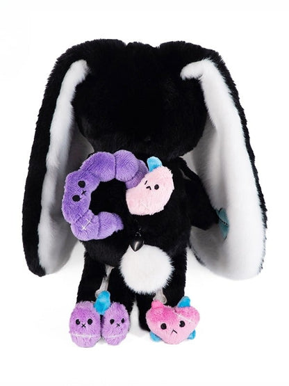Organ Bag Rabbit Black Plushies Skeleton White Guro with Set A Kawaii Canvas Colorful