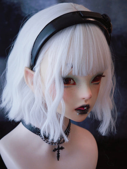 Gothic KC Black Buckle Decorated