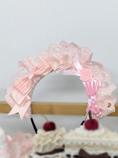 Bow KC Design 2 Details Color Lace Options Lolita Sweet