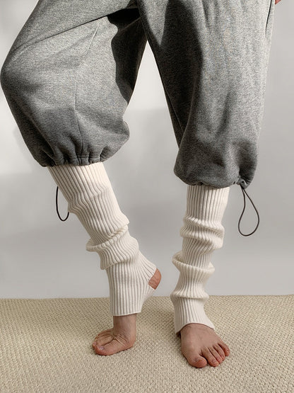 Stirrup (3 Warmers Knit Leg Ribbed Colors)