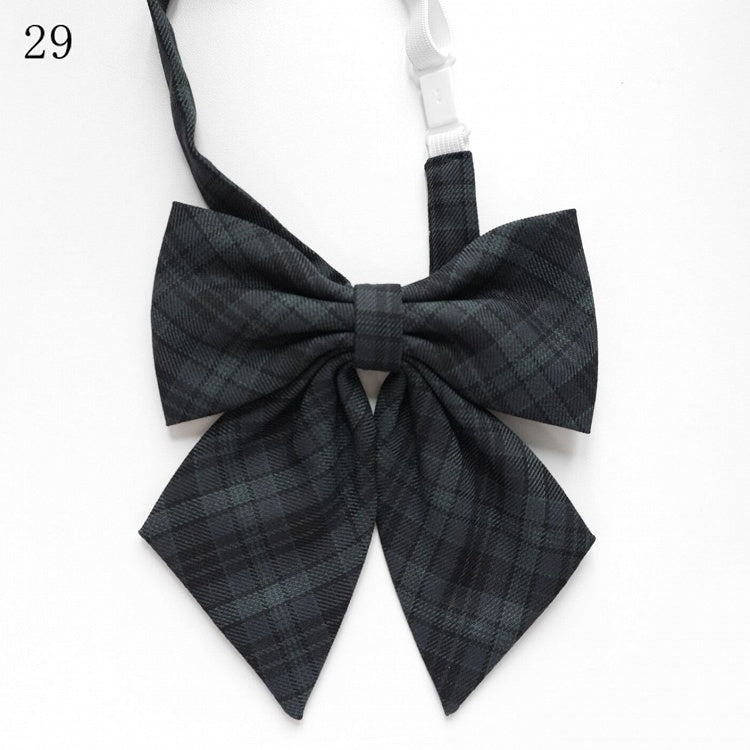 JK Bow Tie Plaid 30 Uniform Options Pattern