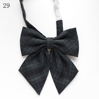 JK Bow Tie Plaid 30 Uniform Options Pattern