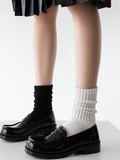 Socks 6 Colors Retro Cotton Minimalist