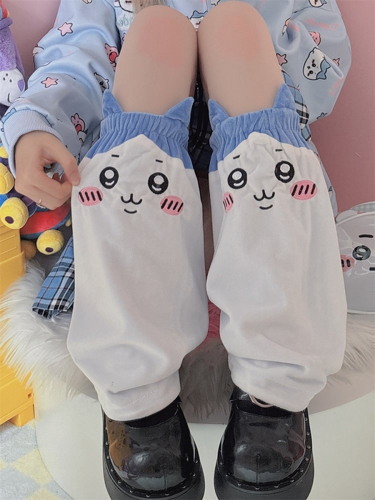 漫画柄 40cm レッグウォーマー