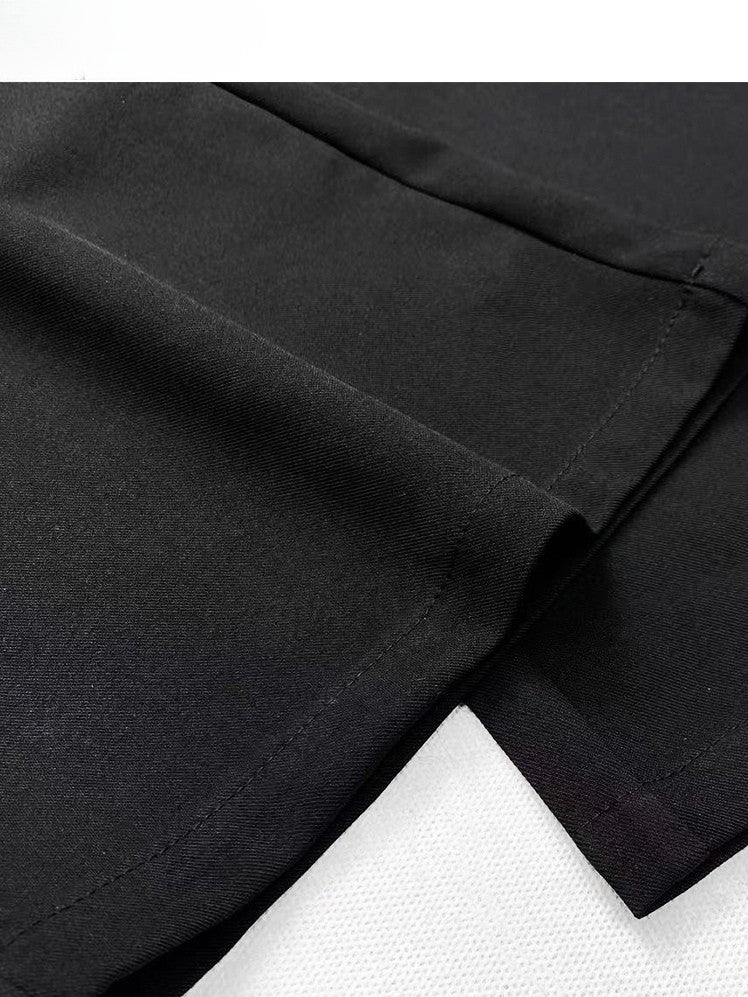 Flare Plissee Glamorous Bittersweet Silhouette Hose Schwarz Mit