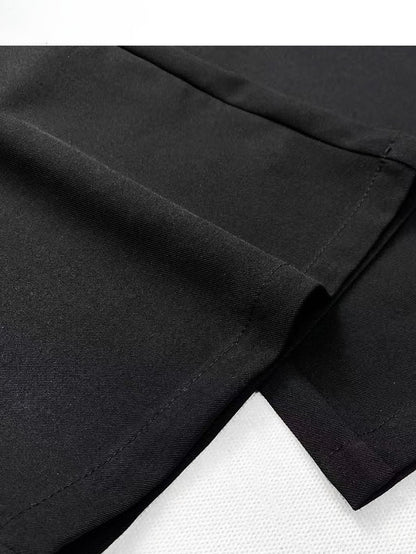 Flare Plissee Glamorous Bittersweet Silhouette Hose Schwarz Mit