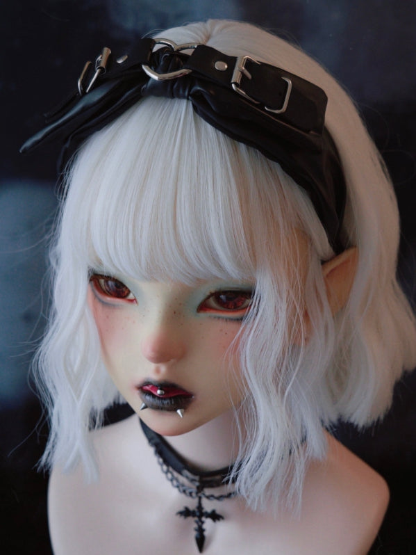 Bowknot Heart With Black Buckle KC Decorated