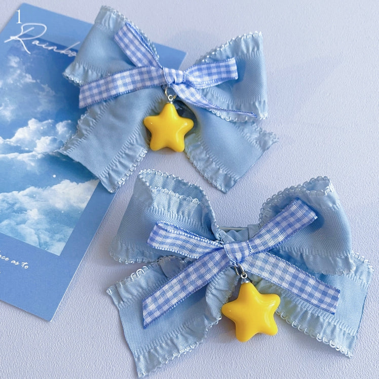 Star Options Design 6 Hairclips